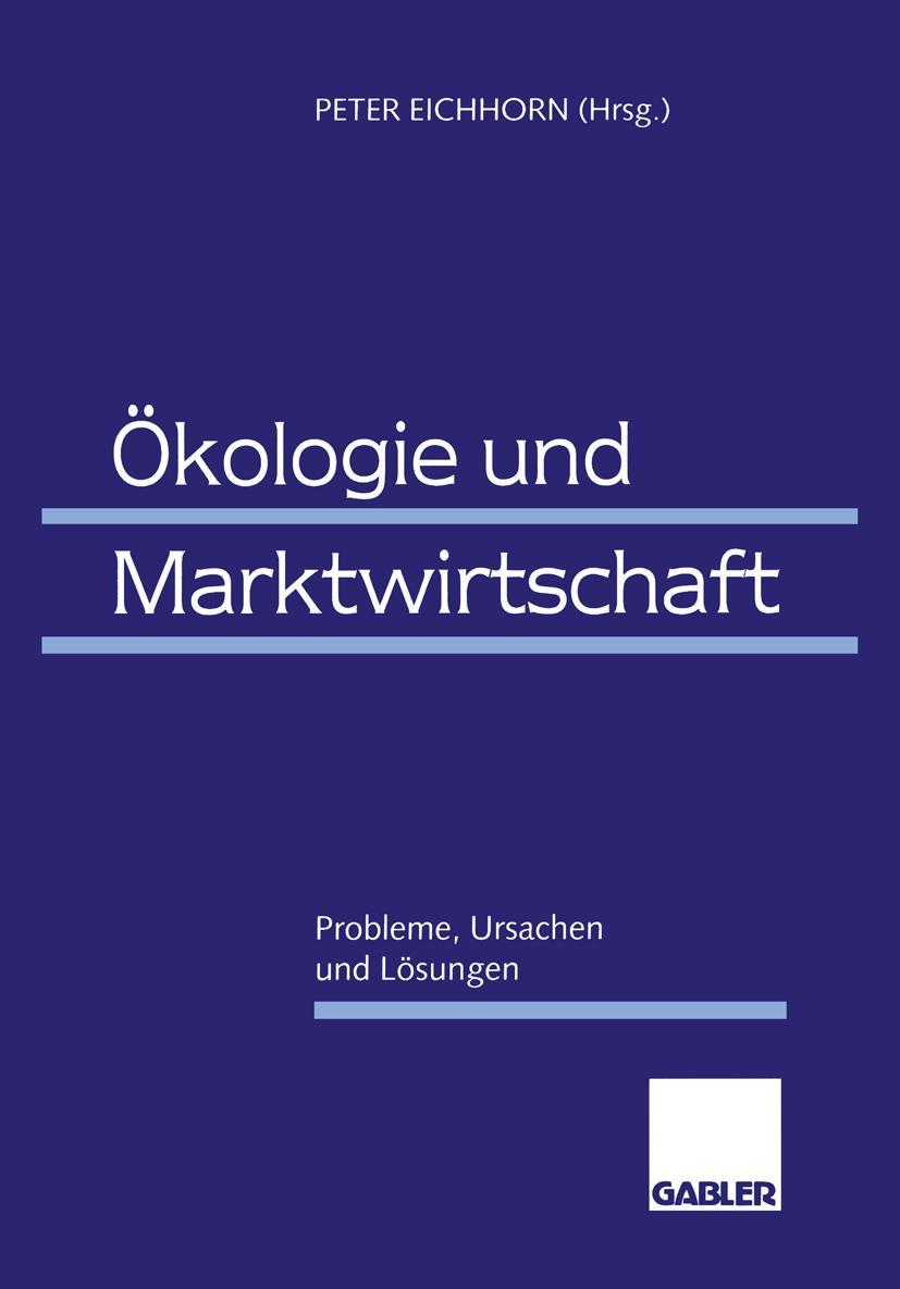Vorderes Coverbild Ökologie und Marktwirtschaft