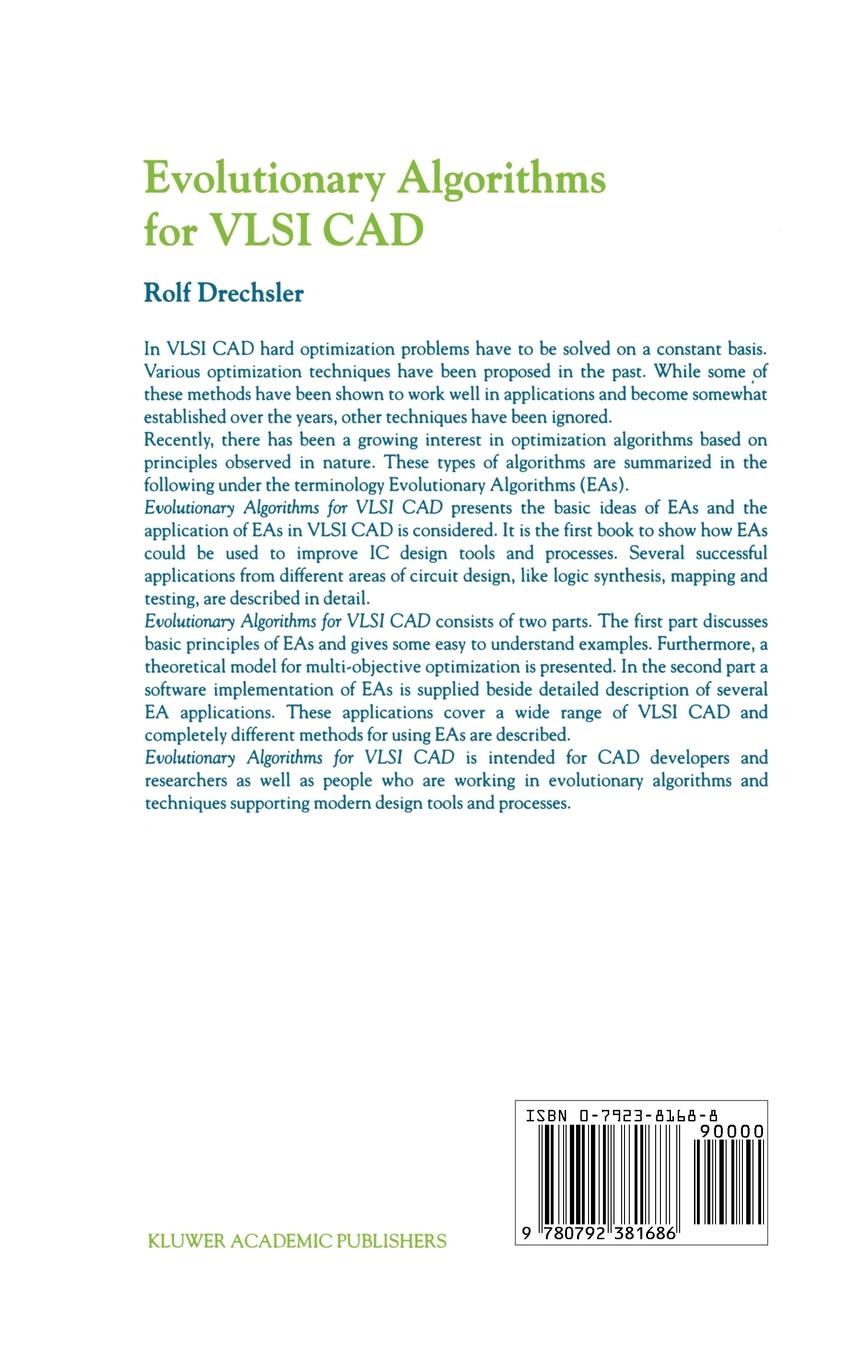 Rückseitencover Evolutionary Algorithms for VLSI CAD