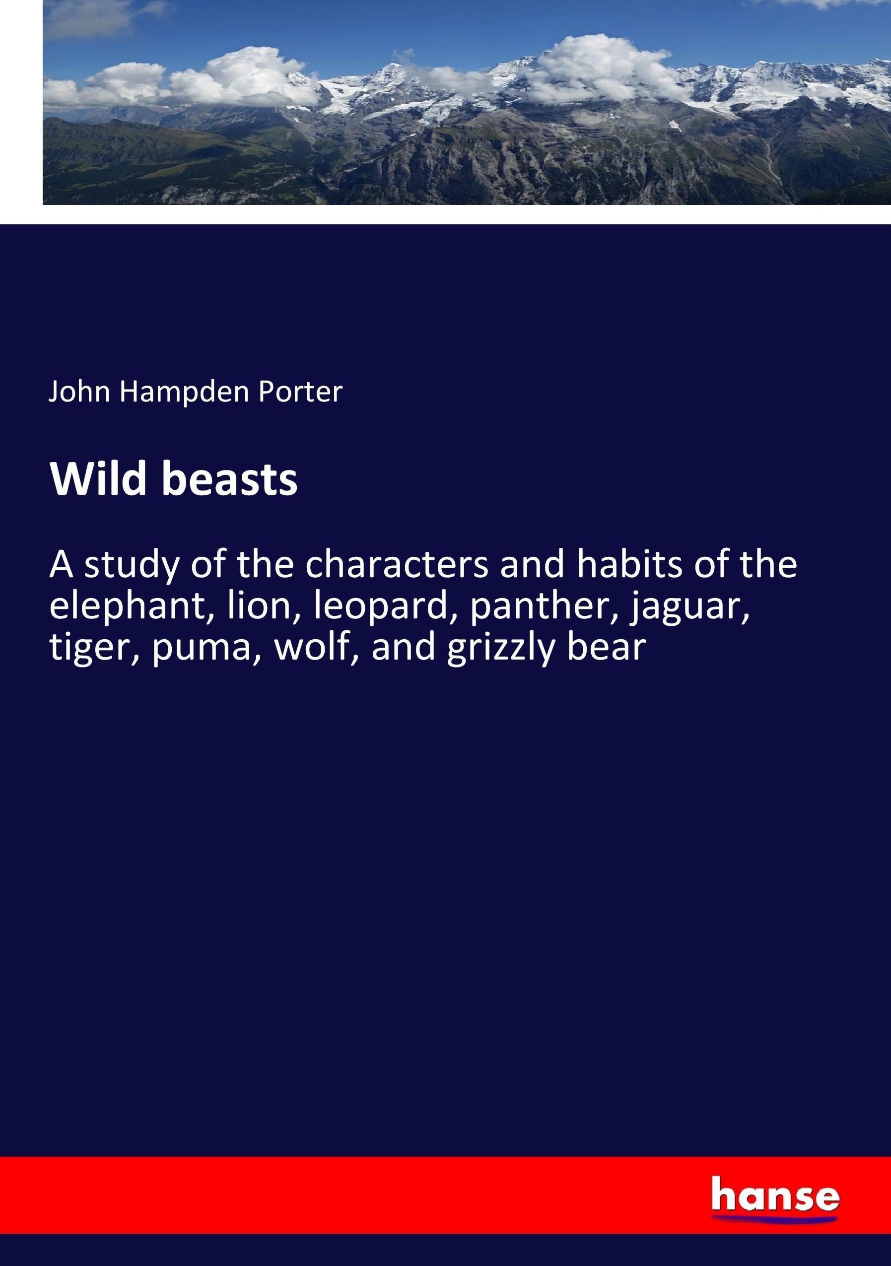 Vorderes Coverbild Wild beasts