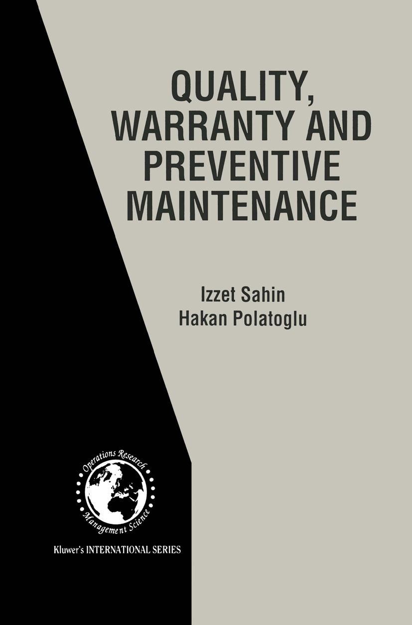 Vorderes Coverbild Quality, Warranty and Preventive Maintenance