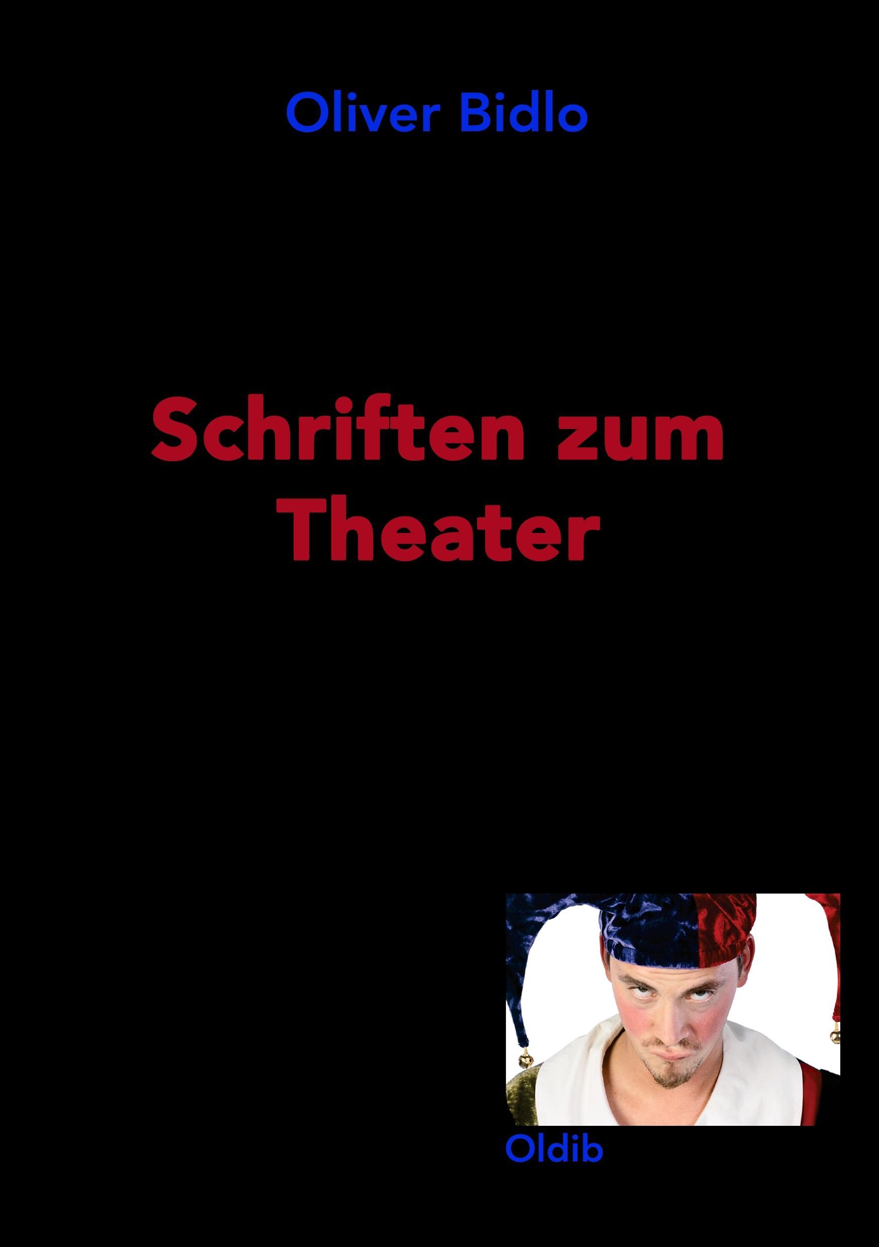 Vorderes Coverbild Schriften zum Theater
