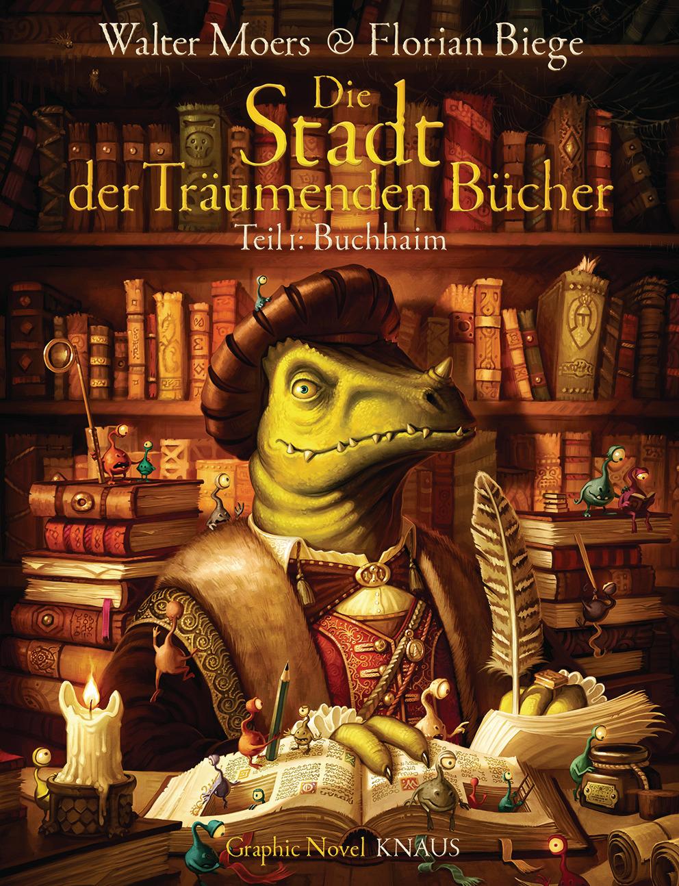 Vorderes Coverbild Die Stadt der Träumenden Bücher (Comic)