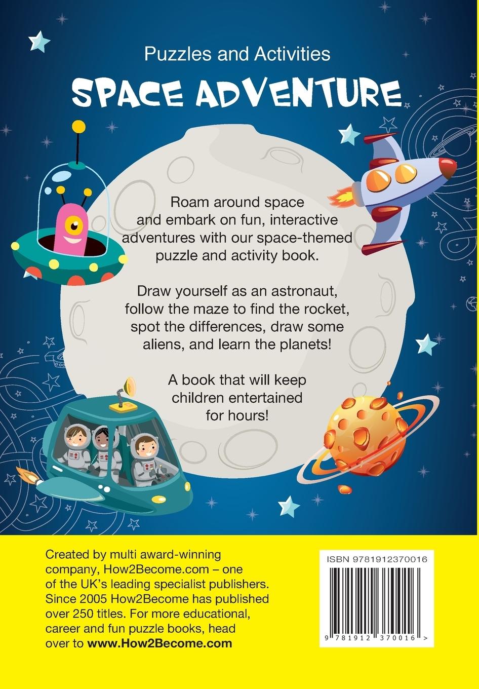 Rückseitencover Kids' Puzzle and Activity Book Space & Adventure!