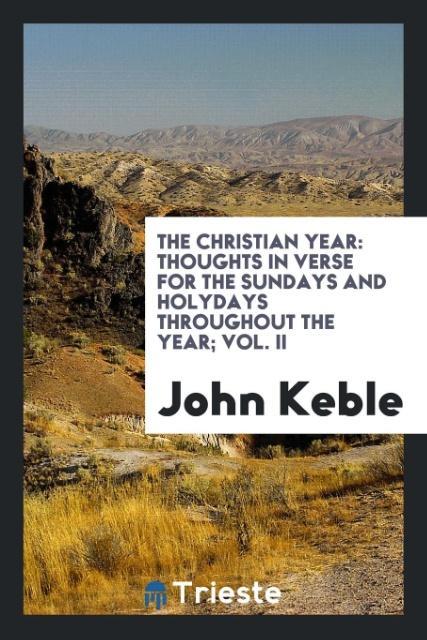 Vorderes Coverbild The Christian year