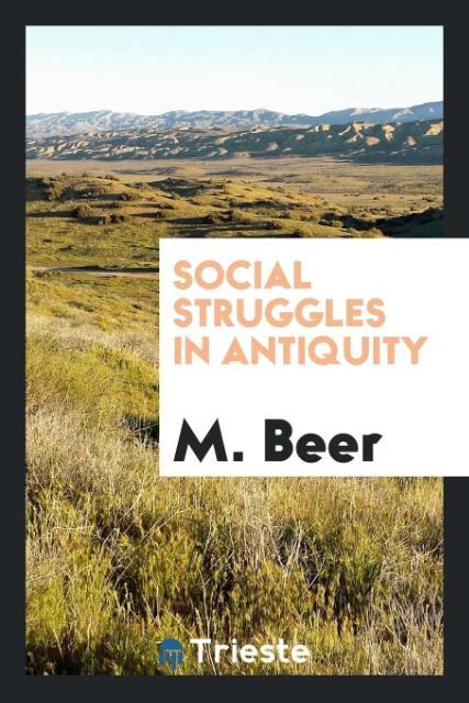 Vorderes Coverbild Social struggles in antiquity