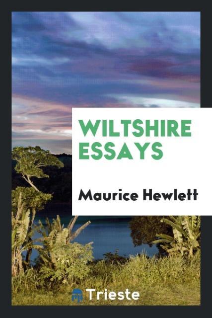 Vorderes Coverbild Wiltshire essays