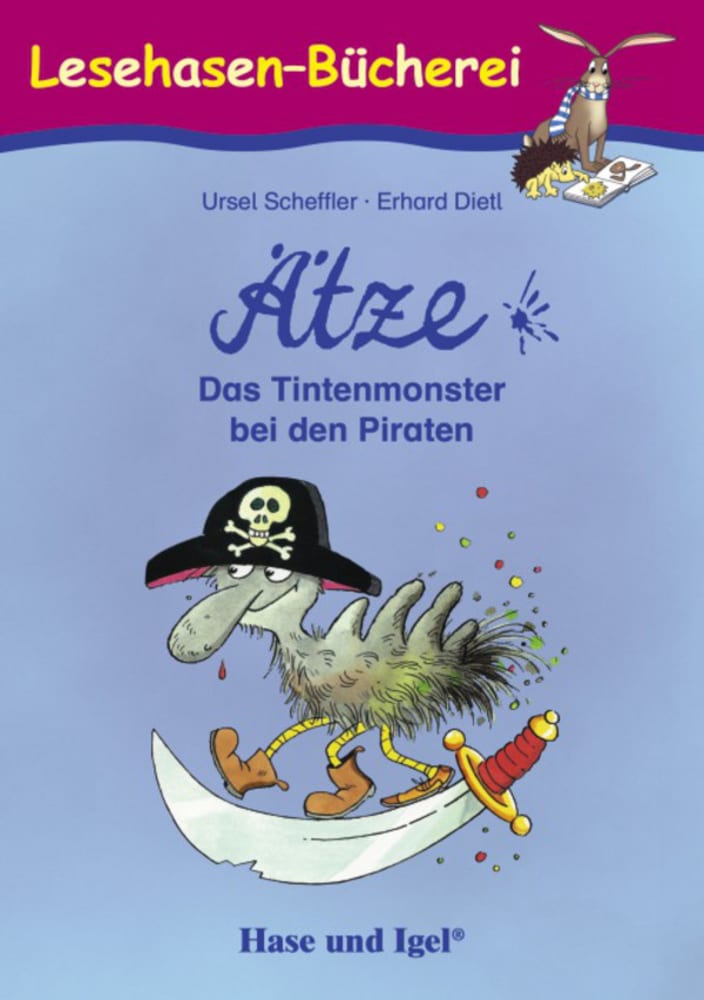 Vorderes Coverbild Ätze - Das Tintenmonster bei den Piraten