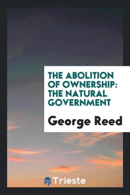Vorderes Coverbild The abolition of ownership