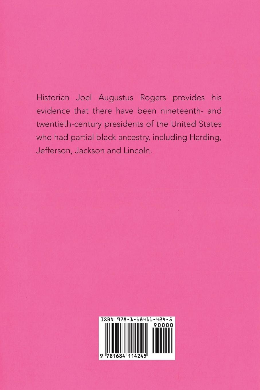 Rückseitencover The Five Negro Presidents: According to what White People Said They Were