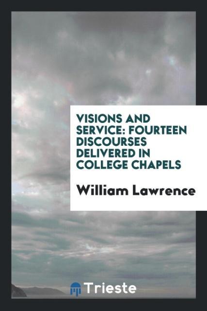 Vorderes Coverbild Visions and service