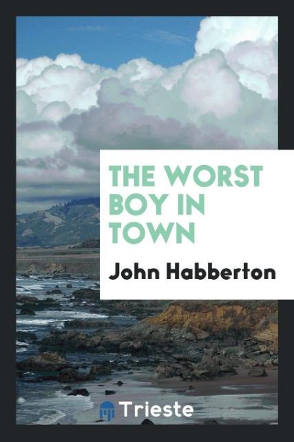 Vorderes Coverbild The worst boy in town