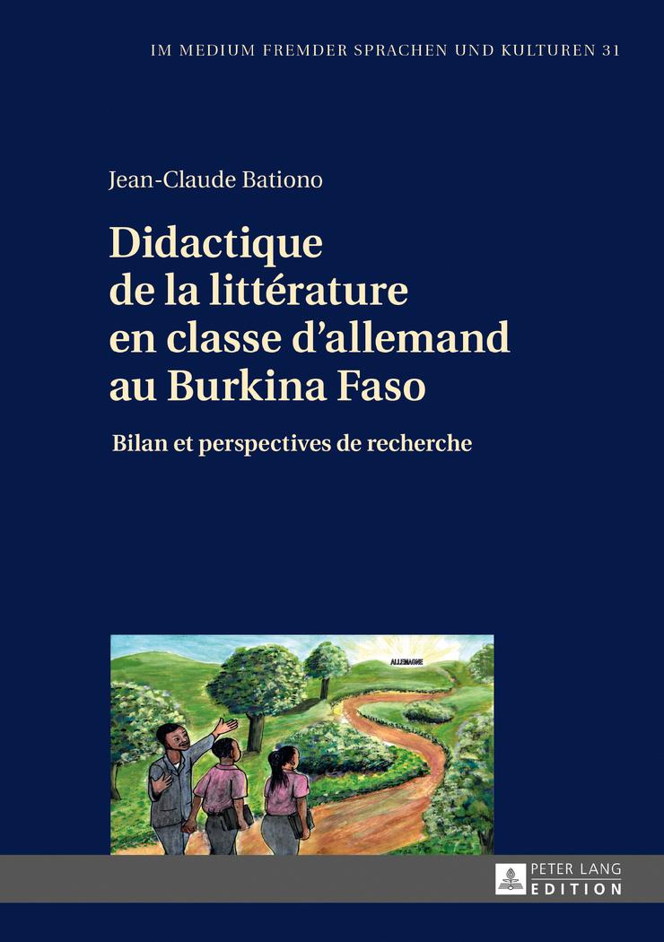 Vorderes Coverbild Didactique de la littérature en classe d'allemand au Burkina Faso