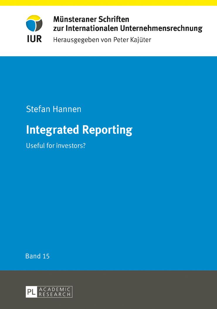 Vorderes Coverbild Integrated Reporting