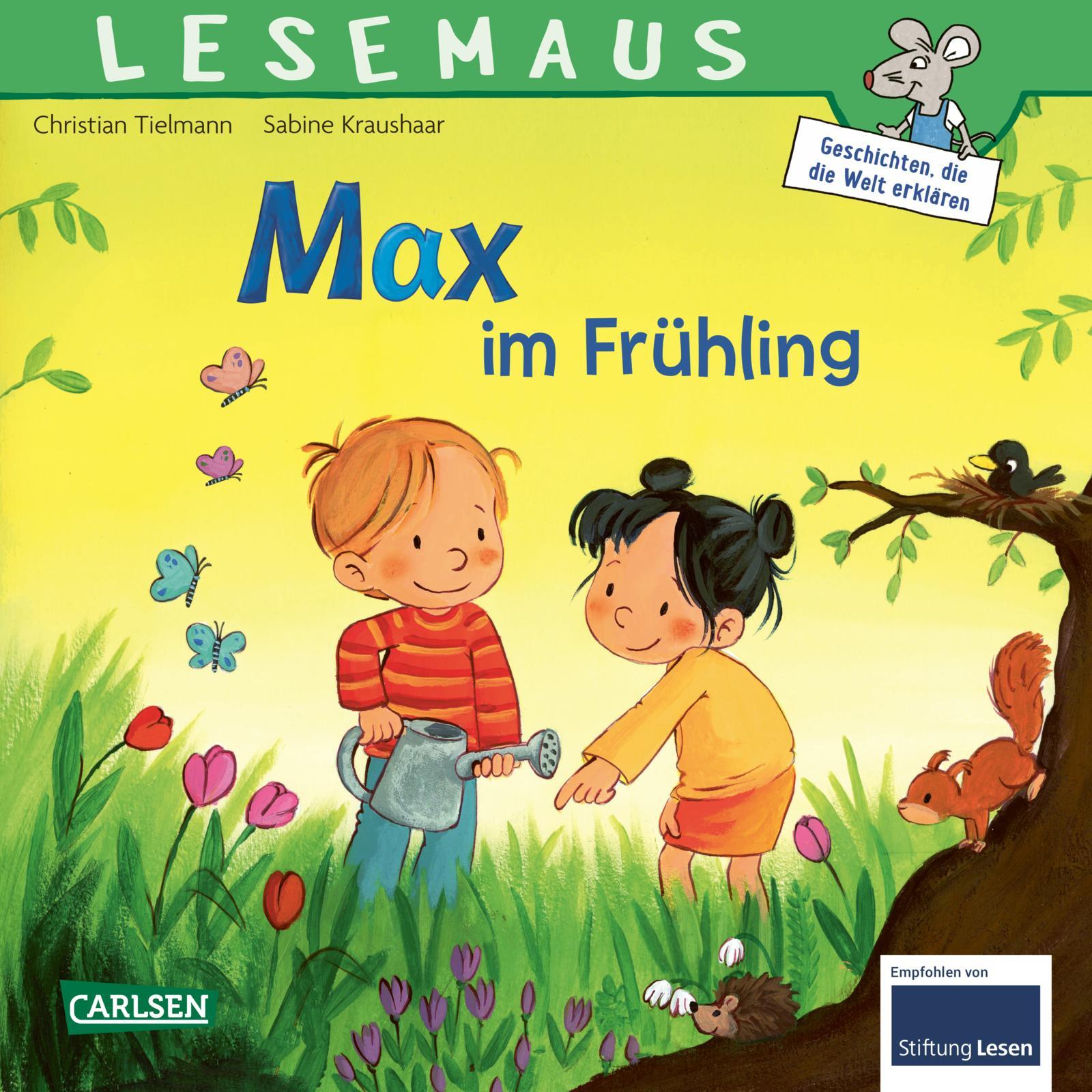 Vorderes Coverbild LESEMAUS 29: Max im Frühling