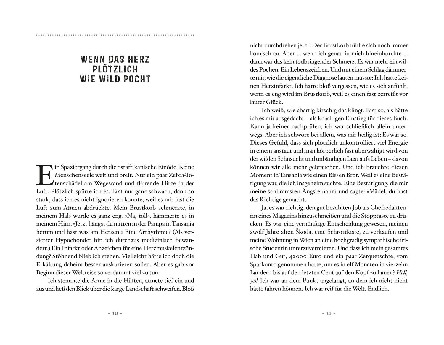 Beispielinhalt (Bild) Mein Date mit der Welt