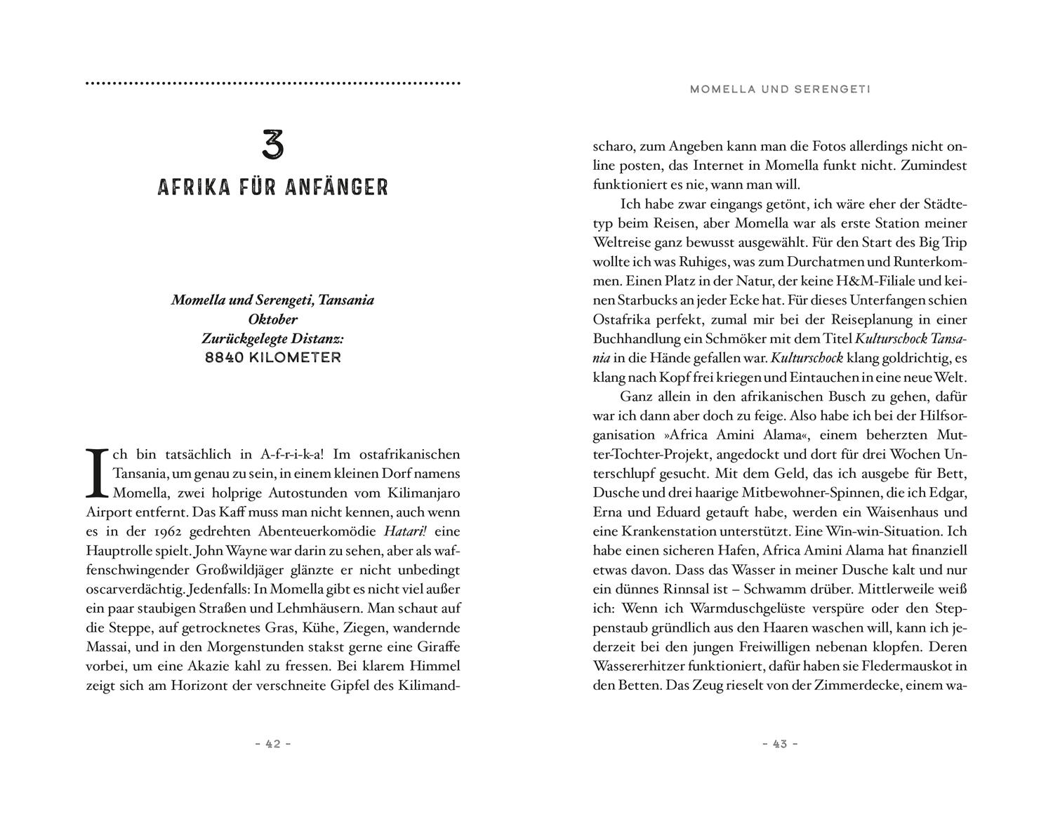 Beispielinhalt (Bild) Mein Date mit der Welt