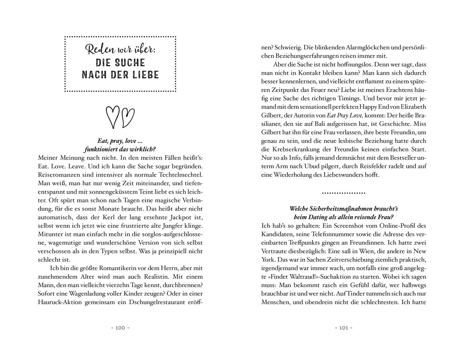 Beispielinhalt (Bild) Mein Date mit der Welt