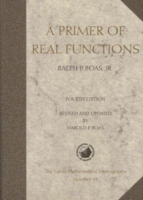 Vorderes Coverbild A Primer of Real Functions