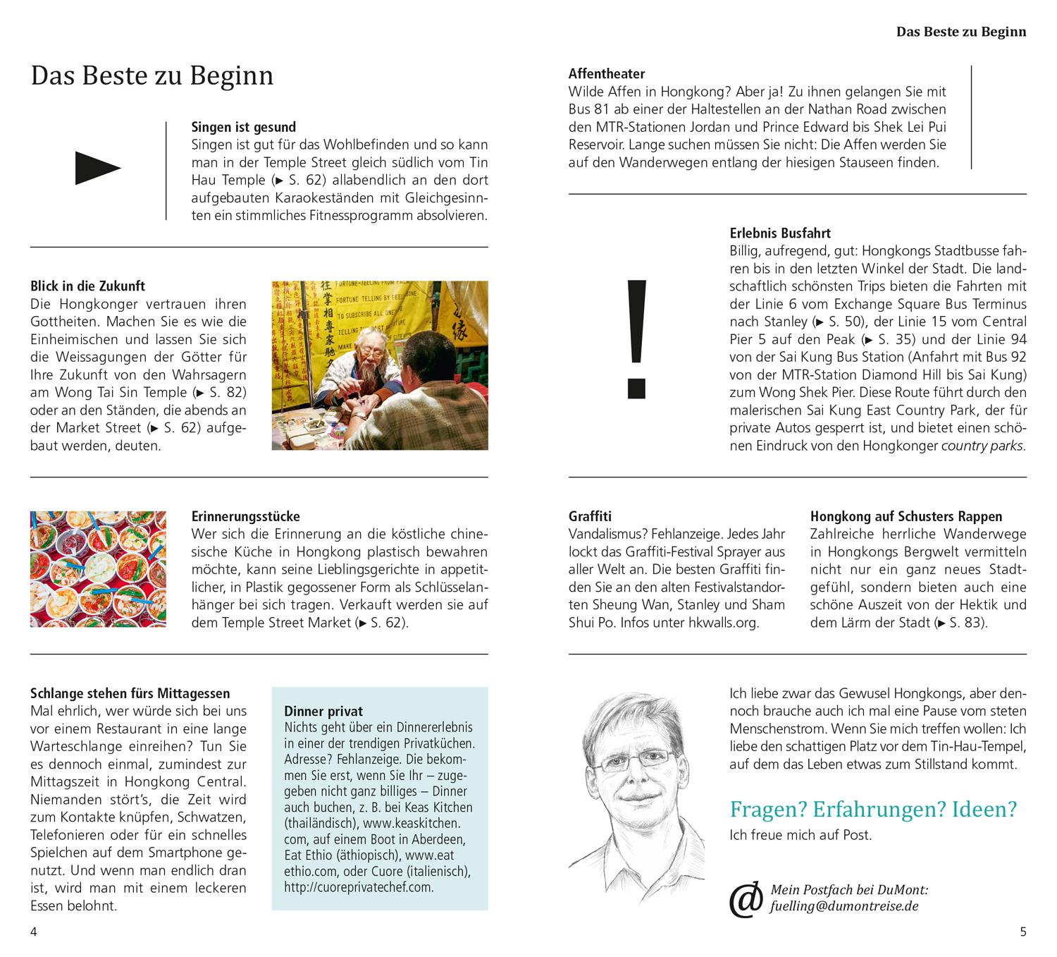 Beispielinhalt (Bild) DuMont direkt Reiseführer Hongkong