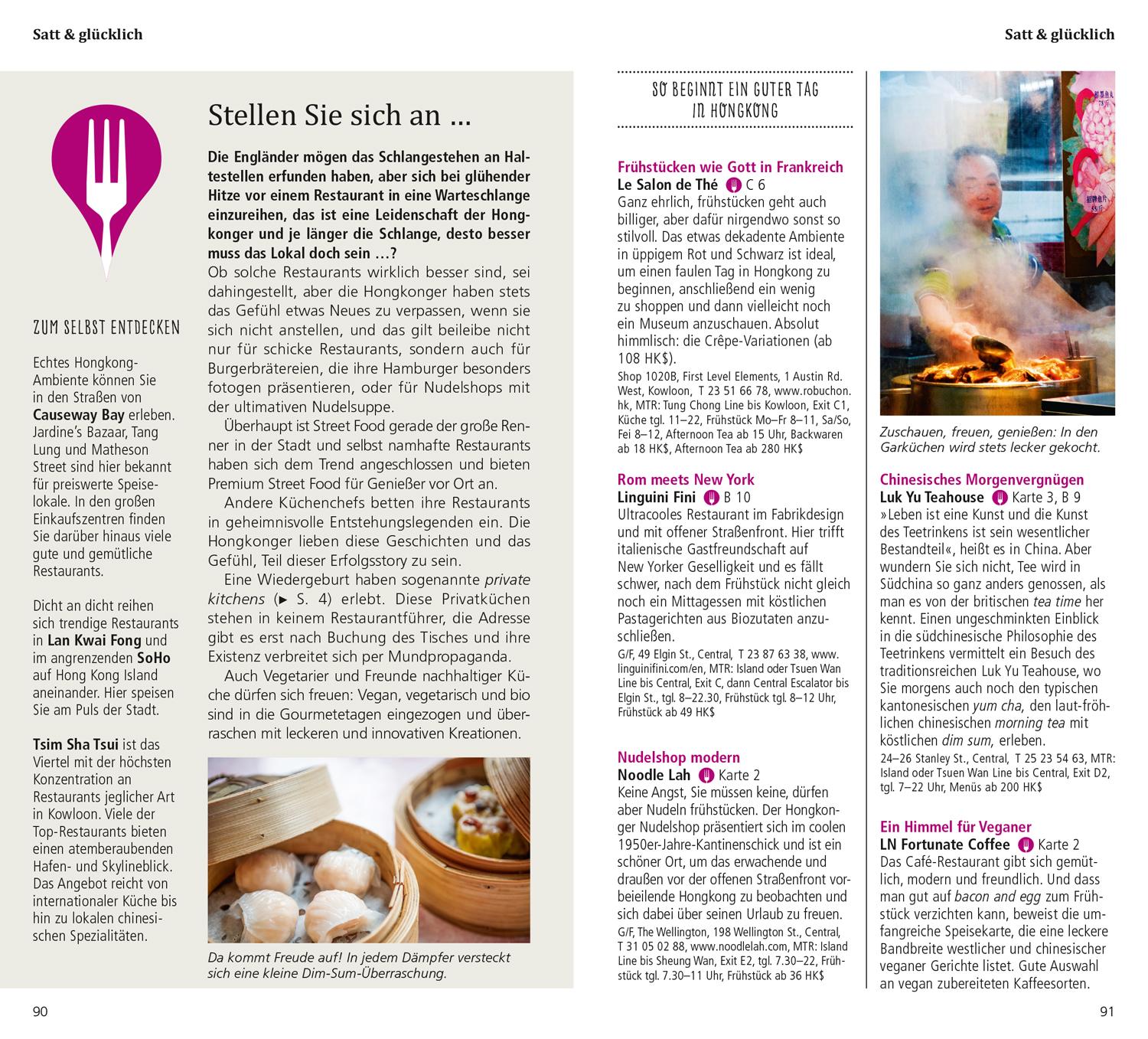 Beispielinhalt (Bild) DuMont direkt Reiseführer Hongkong