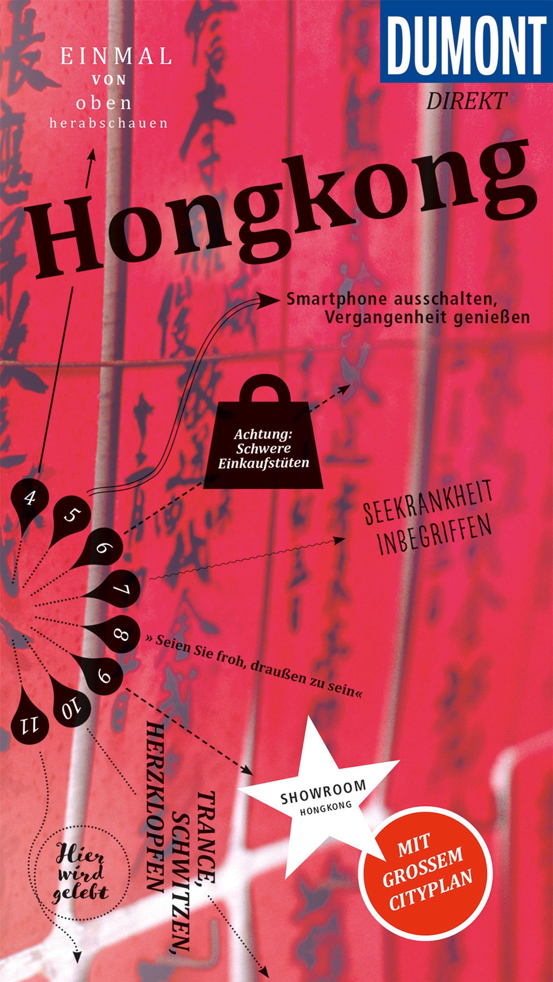 Vorderes Coverbild DuMont direkt Reiseführer Hongkong