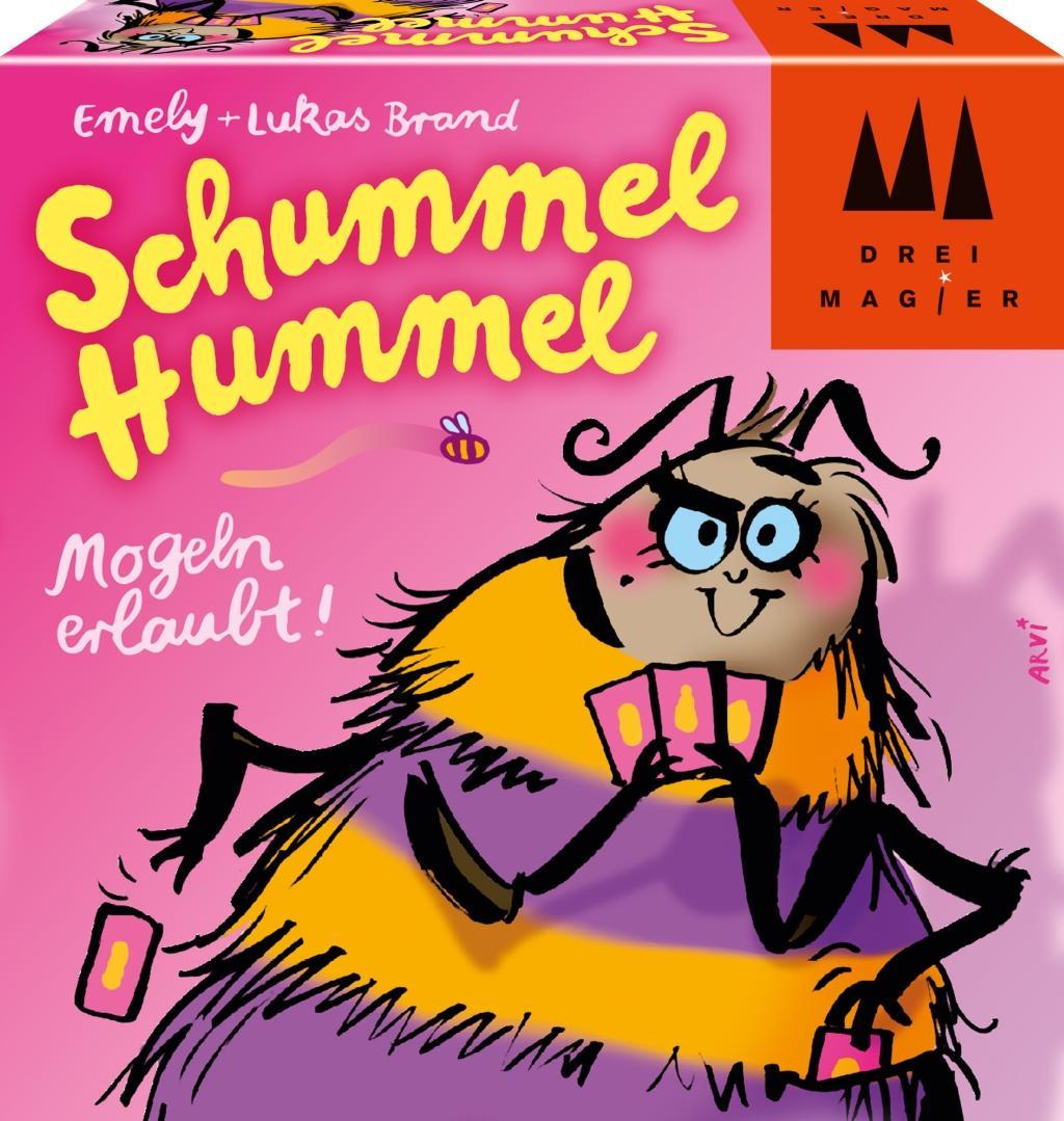 Vorderes Coverbild Schummel Hummel - Drei Magier® Kartenspiel