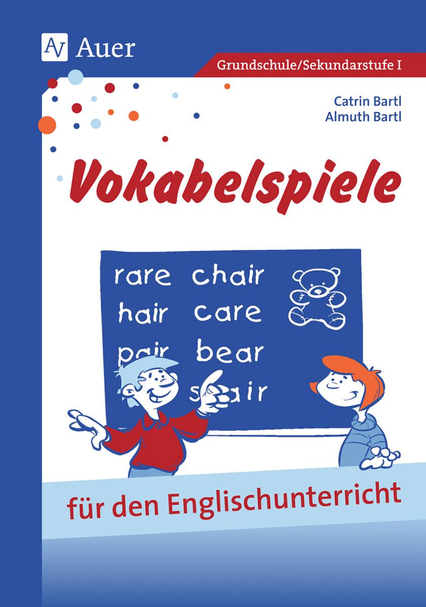Vorderes Coverbild Vokabelspiele für den Englischunterricht in der Grund- und Hauptschule