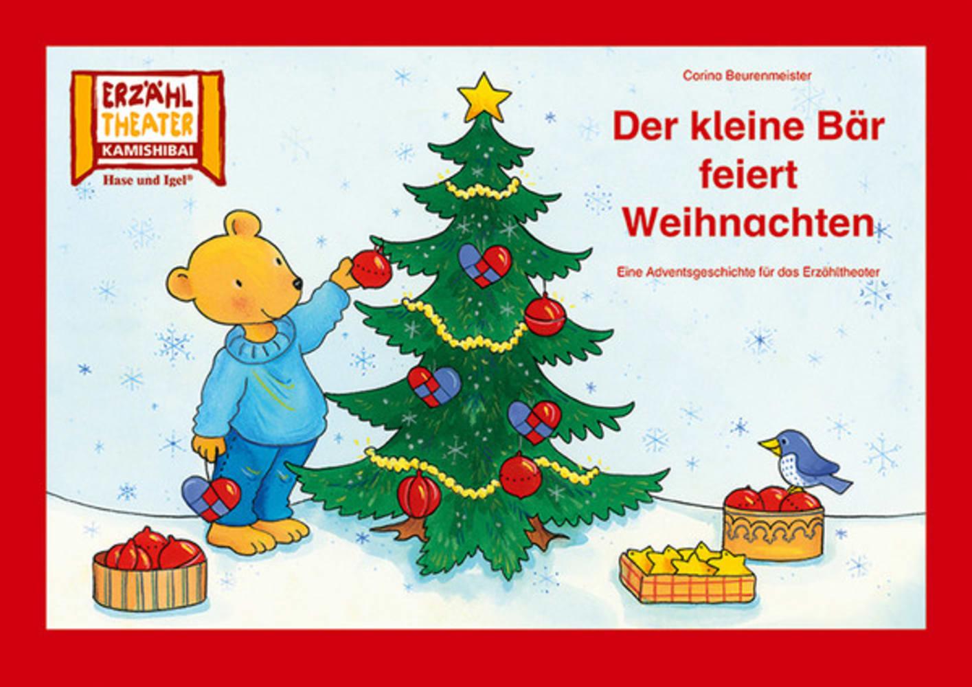Vorderes Coverbild Kamishibai: Der kleine Bär feiert Weihnachten