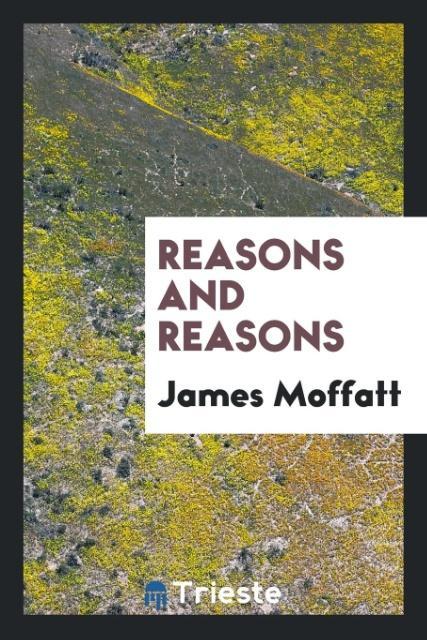 Vorderes Coverbild Reasons and reasons