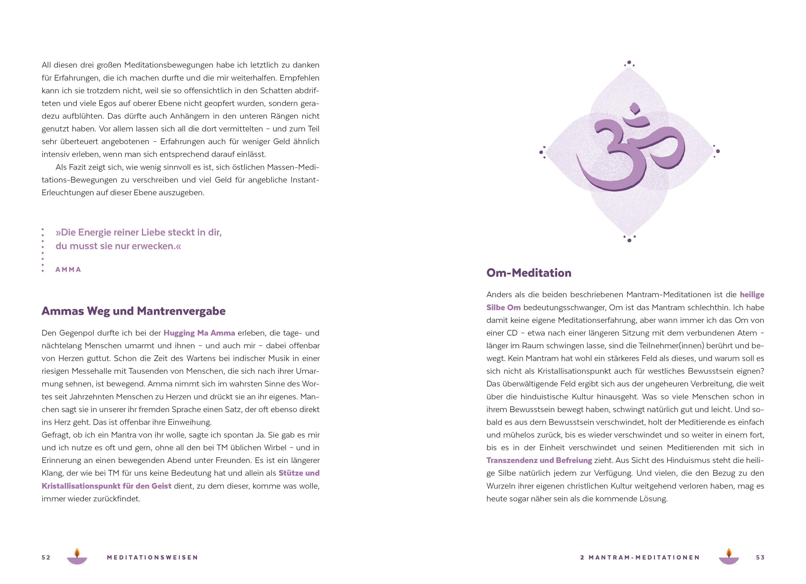 Beispielinhalt (Bild) Jetzt einfach meditieren