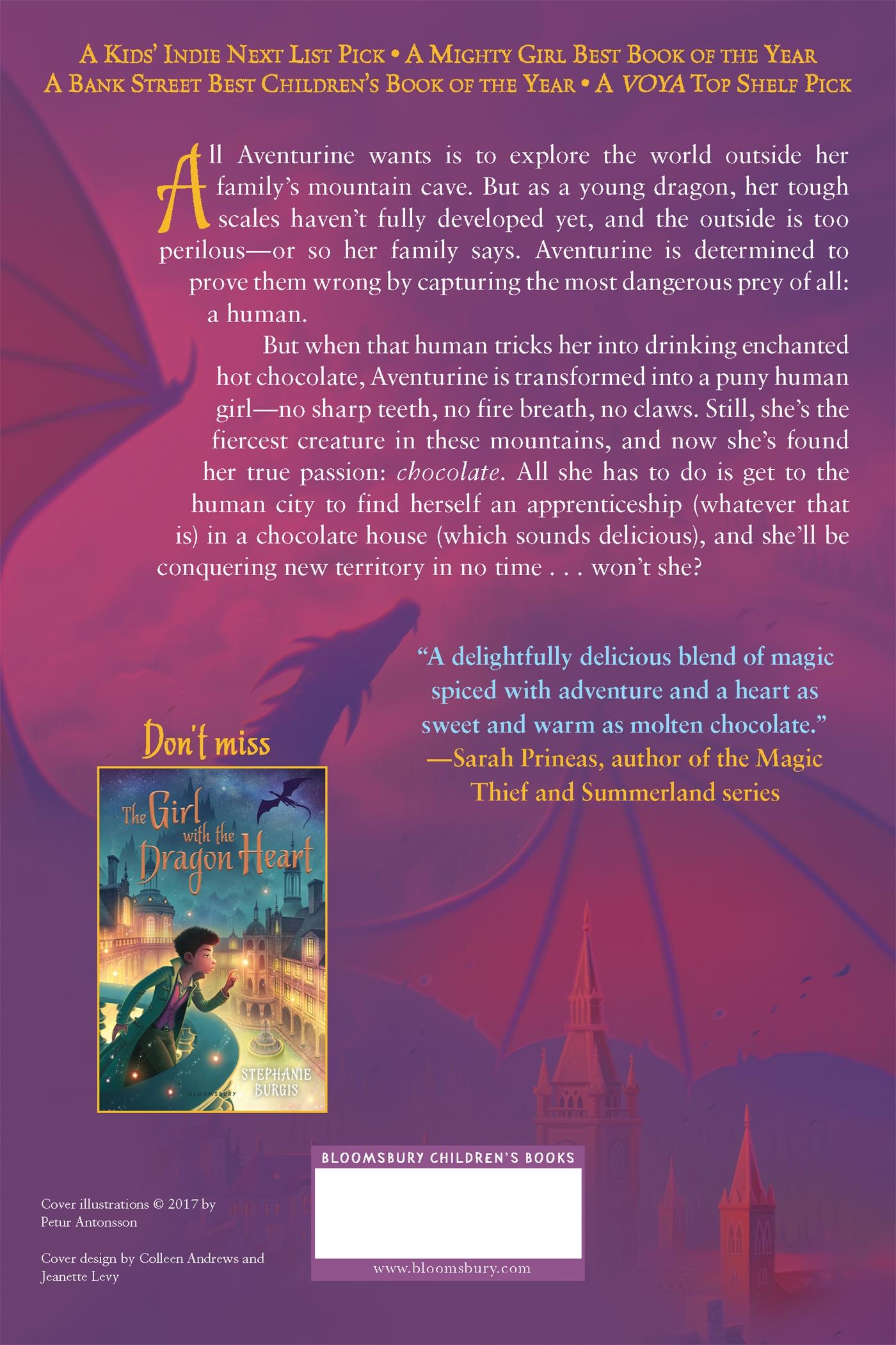 Rückseitencover The Dragon with a Chocolate Heart