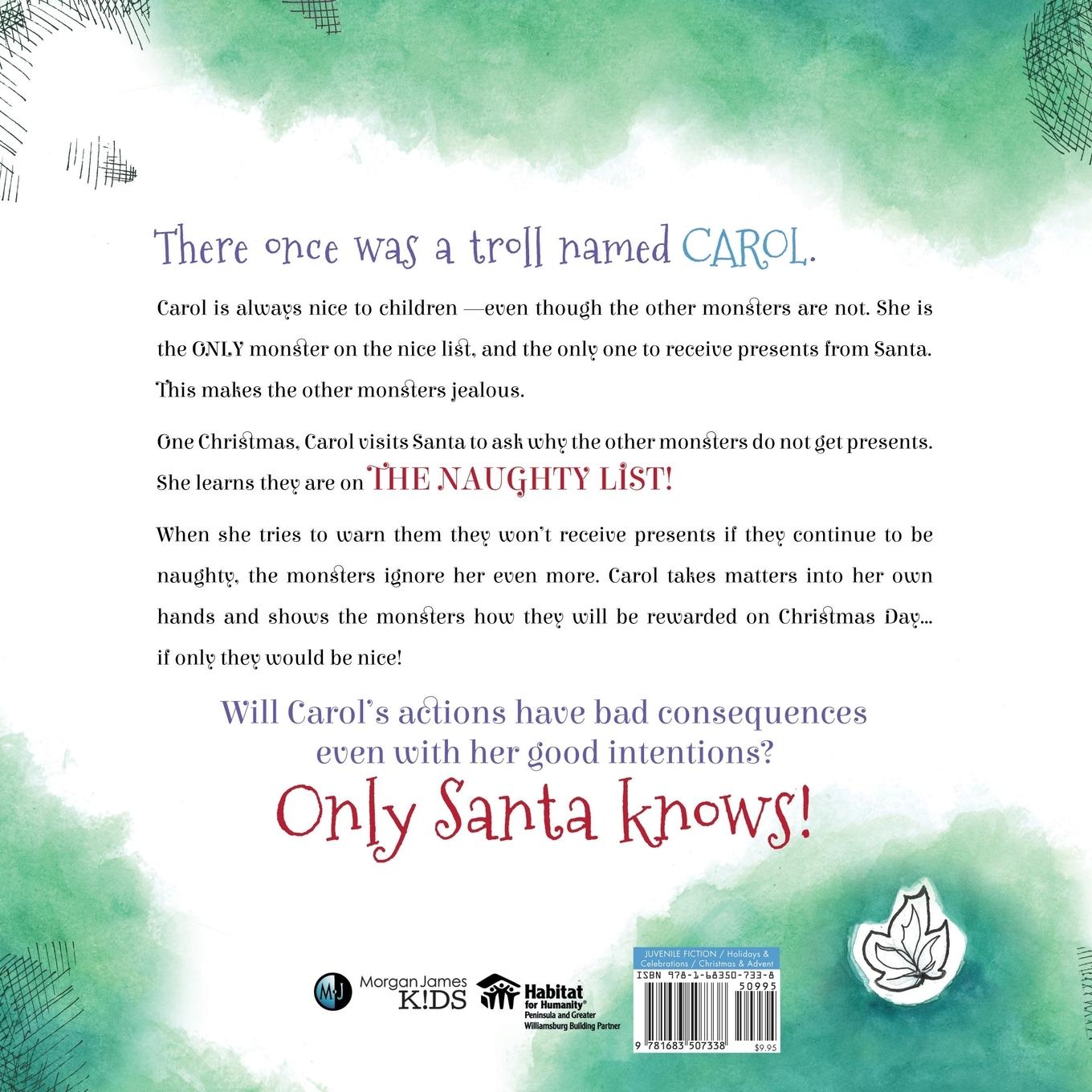 Rückseitencover Carol, the Ancient Yuletide Troll