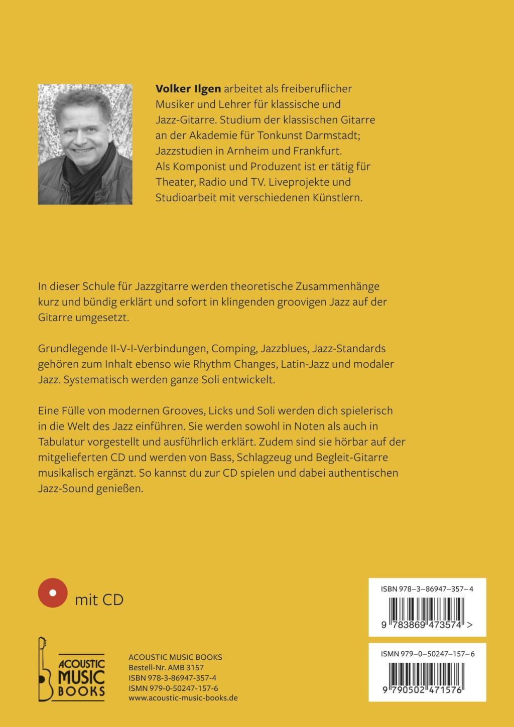 Beispielinhalt (Bild) Jazz Guitar now! Mit CD