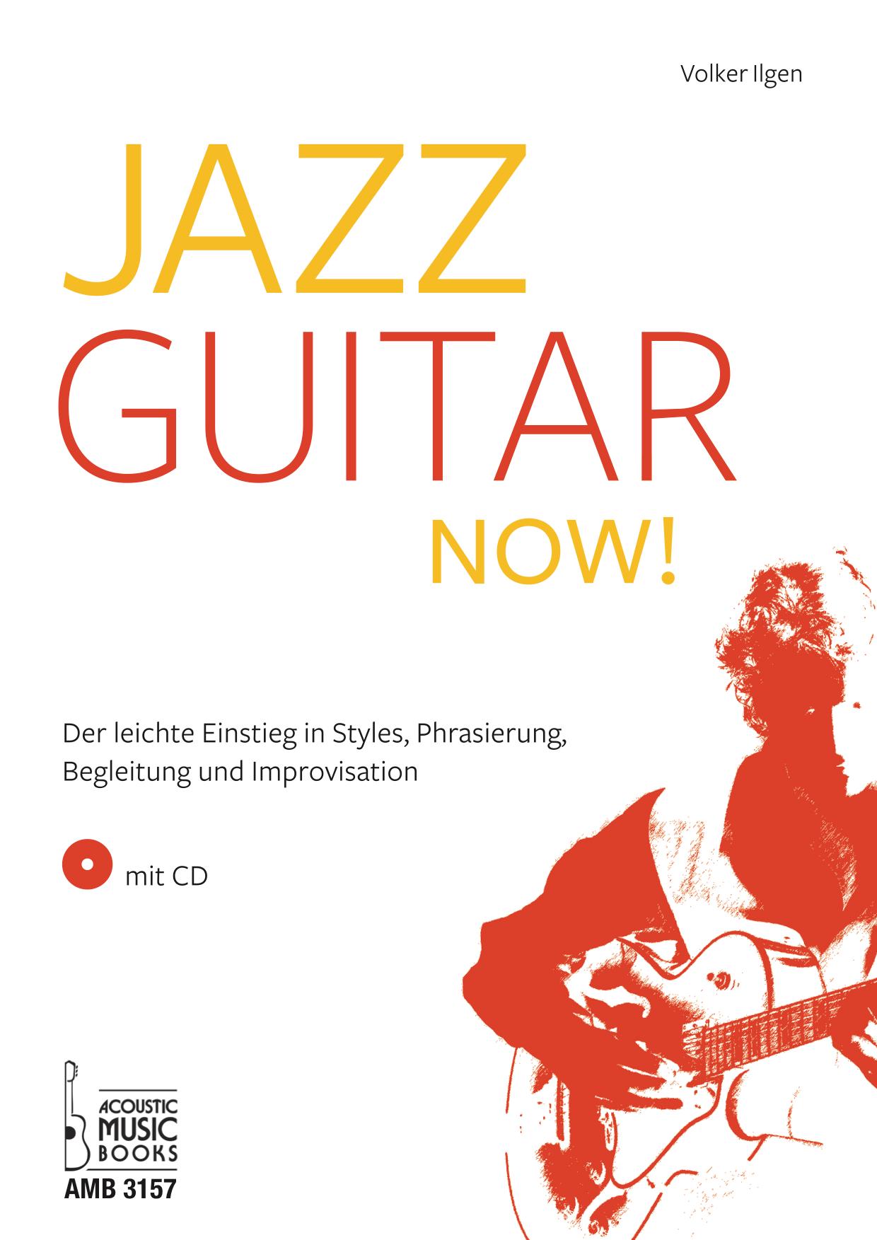 Vorderes Coverbild Jazz Guitar now! Mit CD
