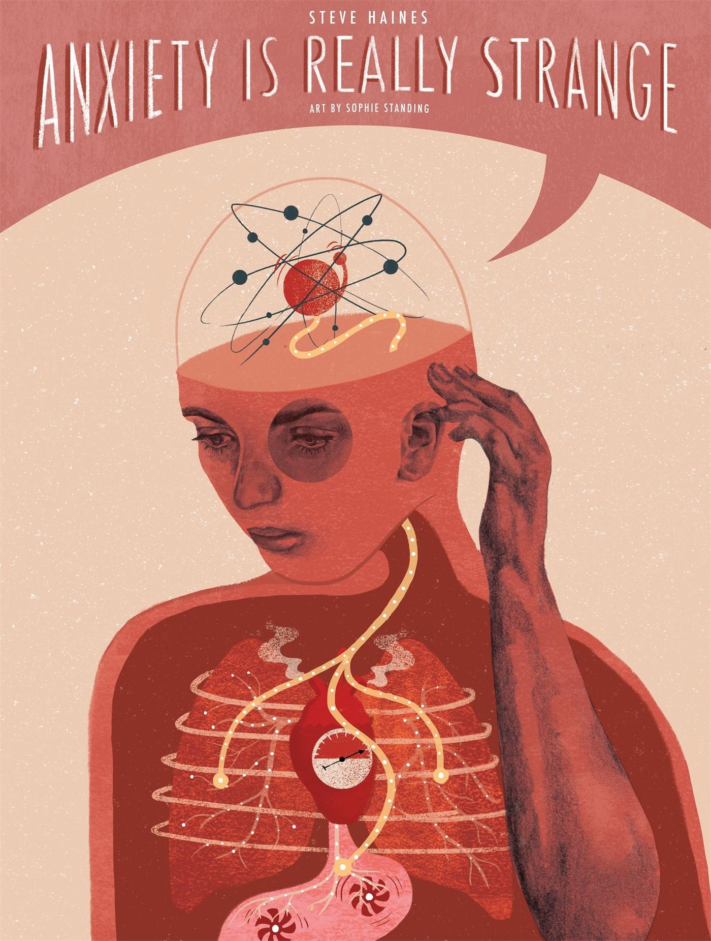 Vorderes Coverbild Anxiety Is Really Strange