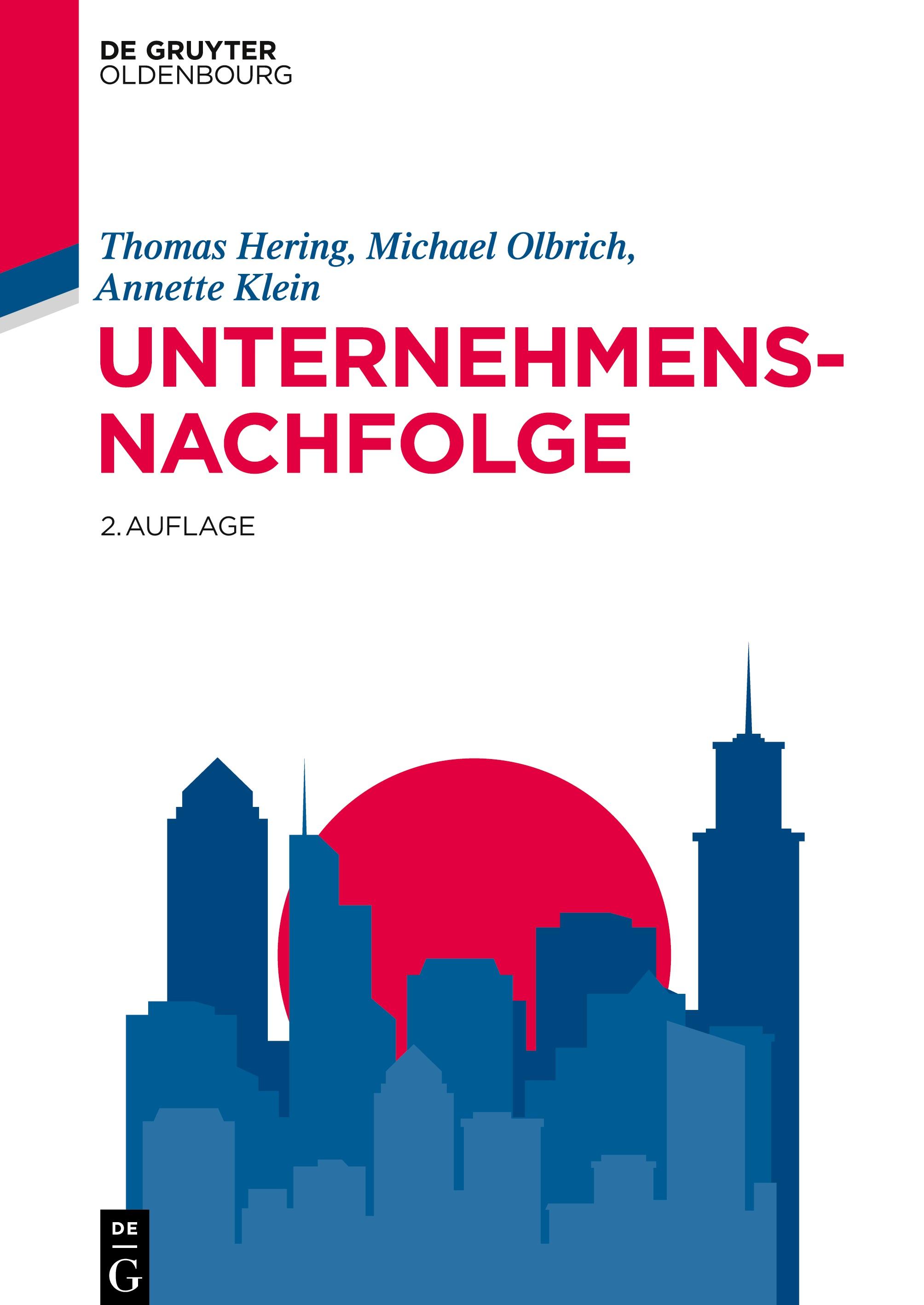 Vorderes Coverbild Unternehmensnachfolge