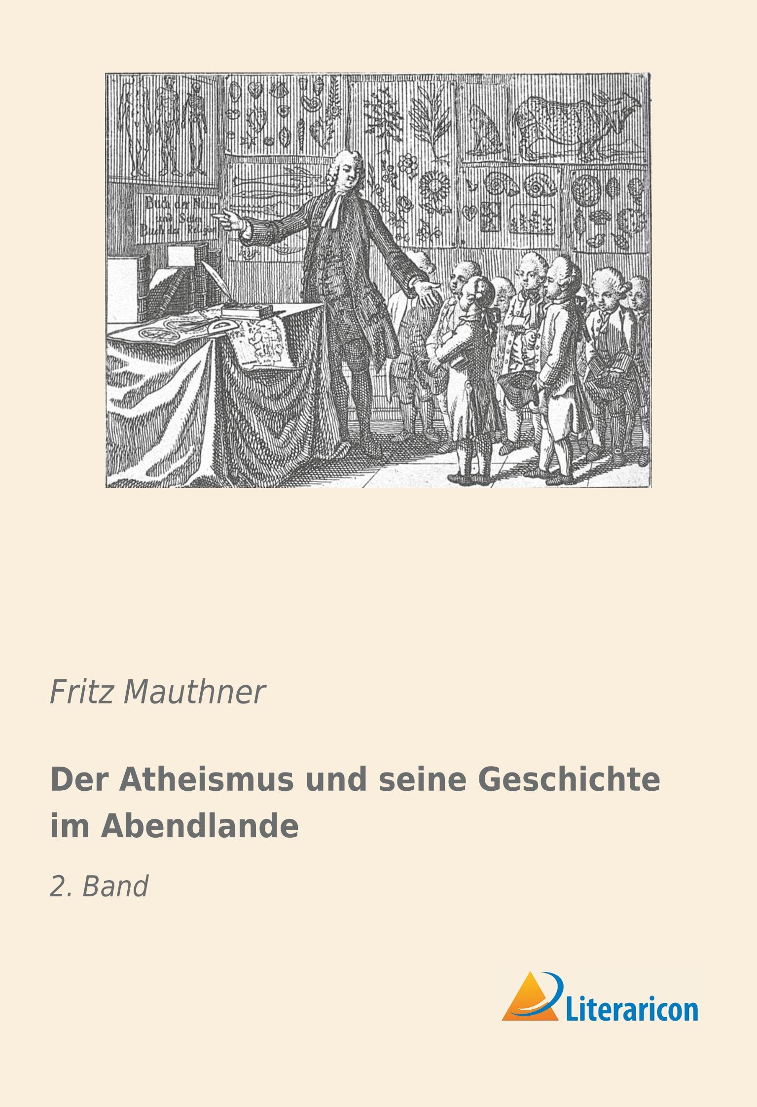 Vorderes Coverbild Der Atheismus und seine Geschichte im Abendlande