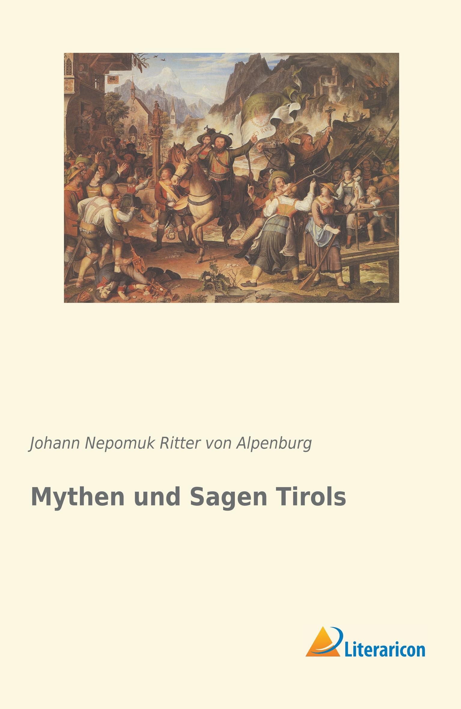 Vorderes Coverbild Mythen und Sagen Tirols
