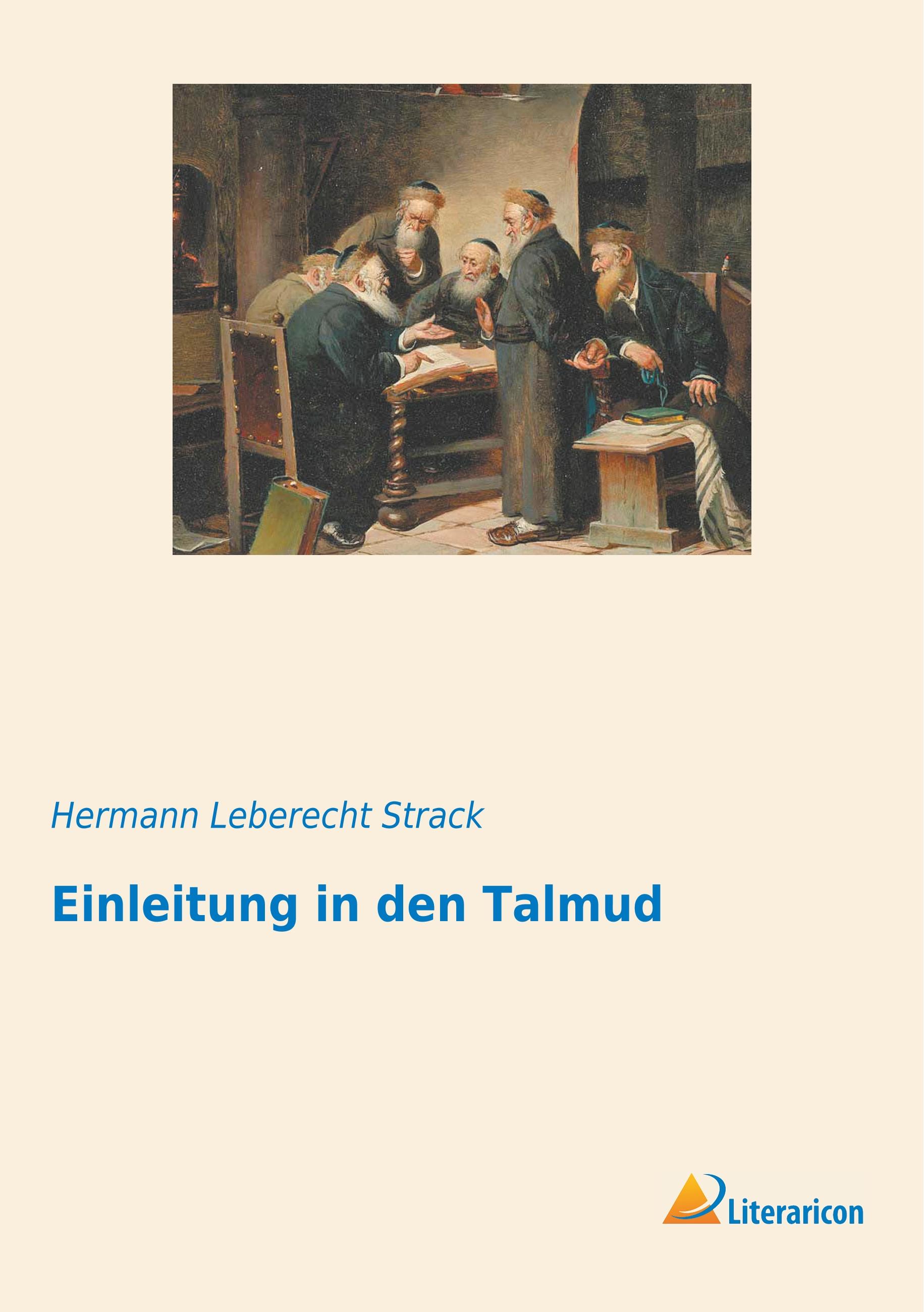 Vorderes Coverbild Einleitung in den Talmud