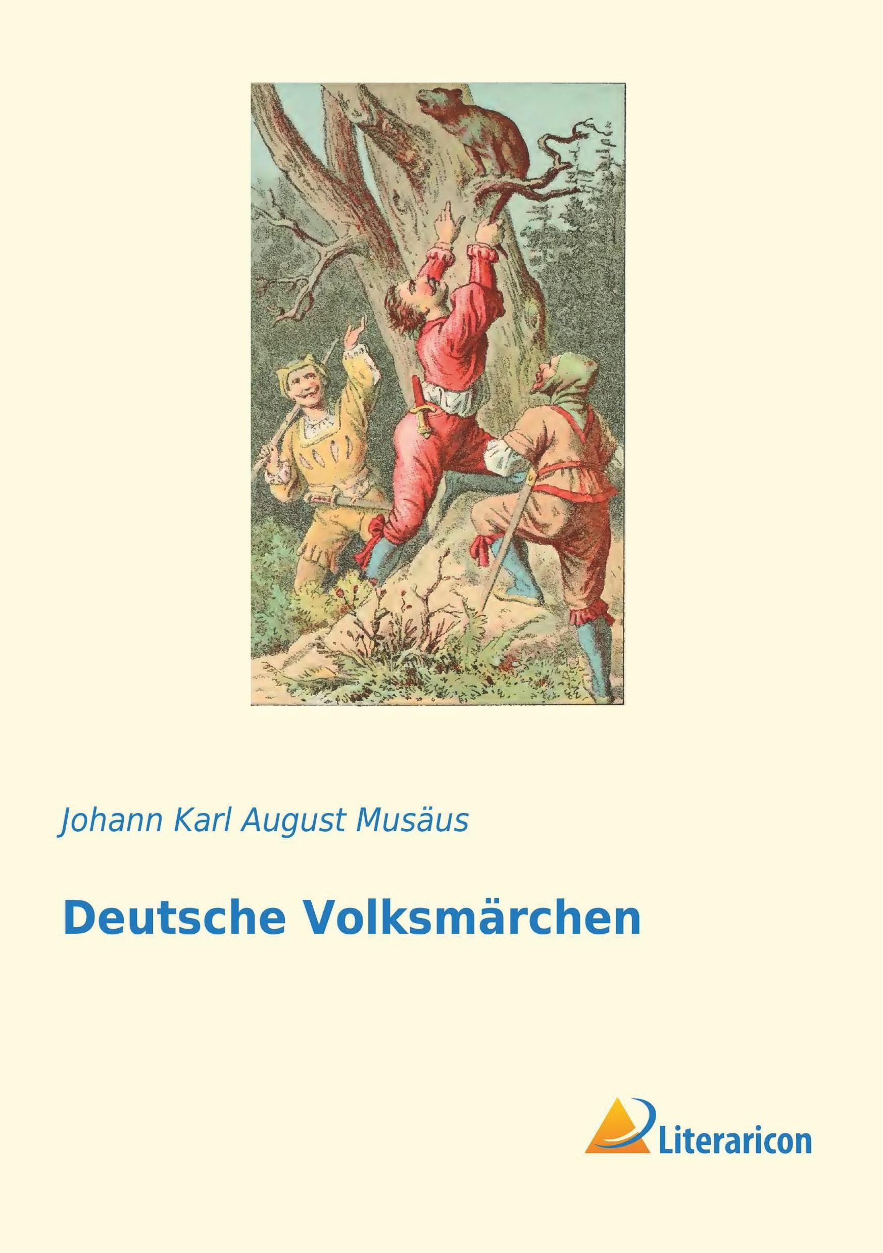 Vorderes Coverbild Deutsche Volksmärchen