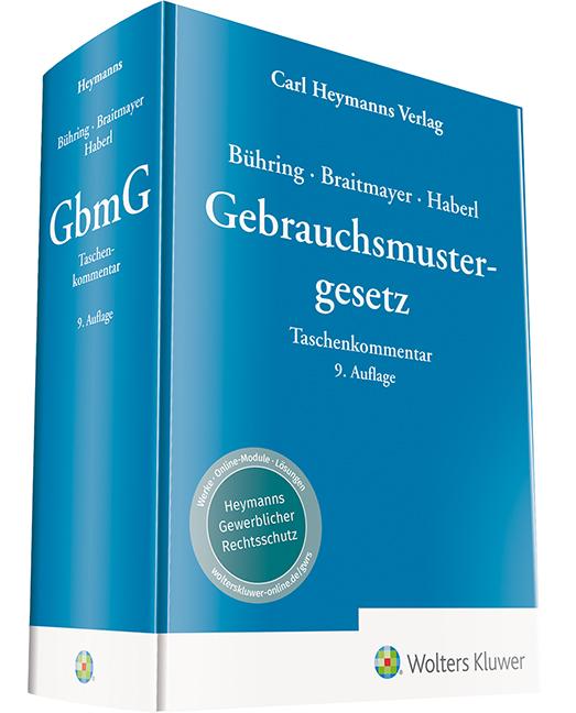 Vorderes Coverbild Bühring, Gebrauchsmustergesetz - Kommentar