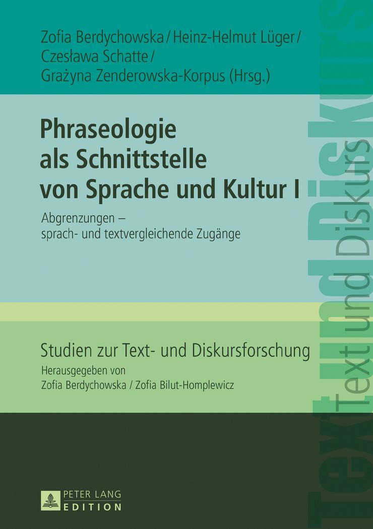 Vorderes Coverbild Phraseologie als Schnittstelle von Sprache und Kultur I