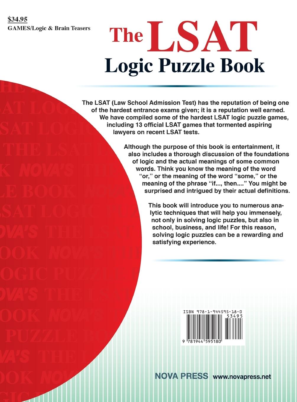 Rückseitencover The LSAT Logic Puzzle Book
