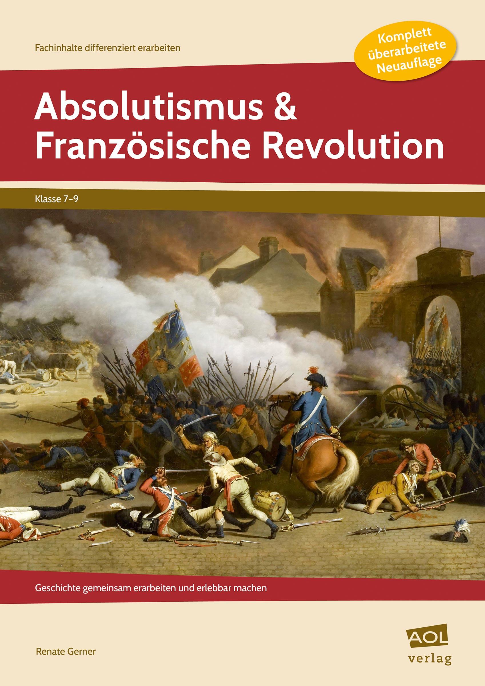 Vorderes Coverbild Absolutismus & Französische Revolution