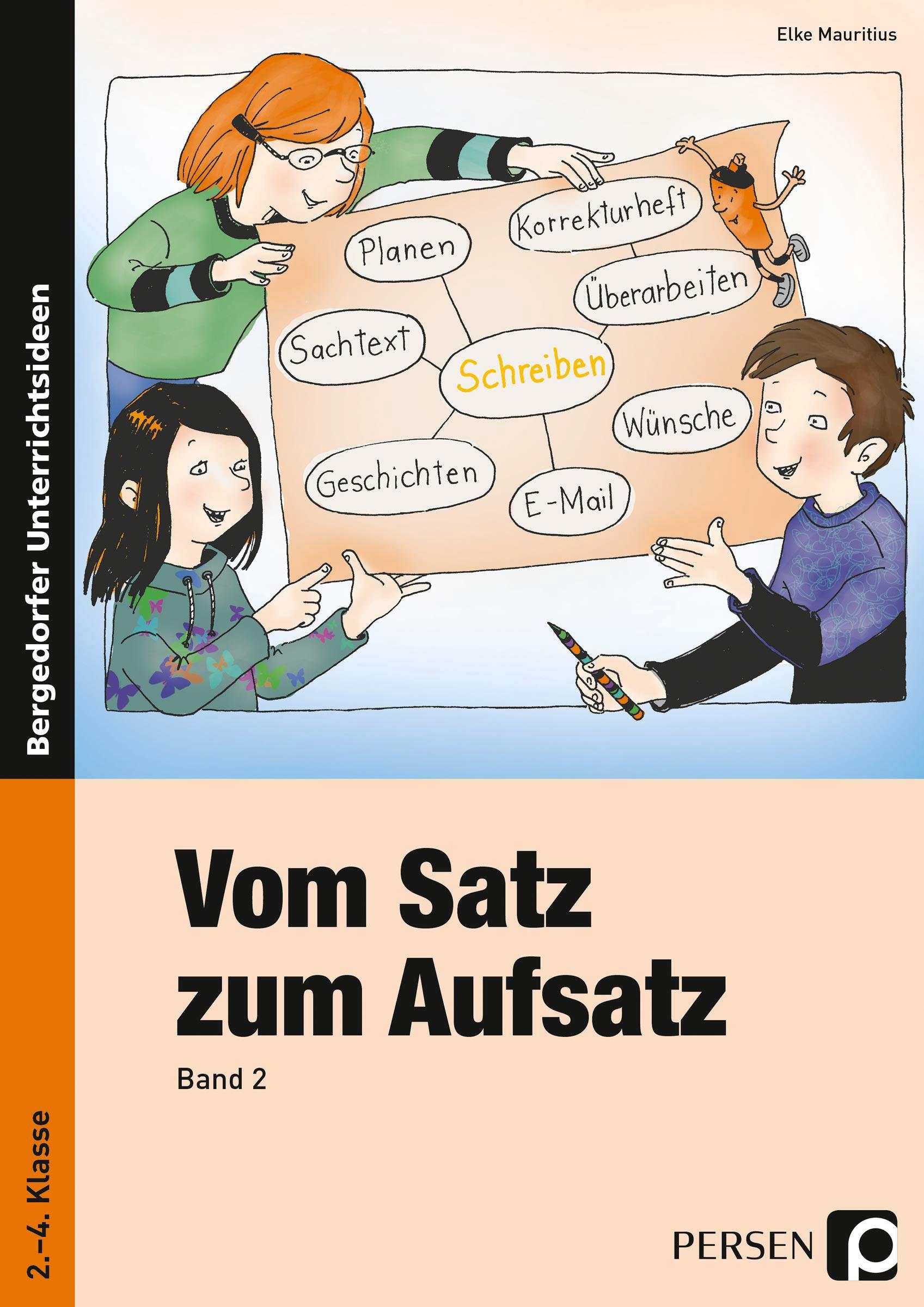 Vorderes Coverbild Vom Satz zum Aufsatz 2