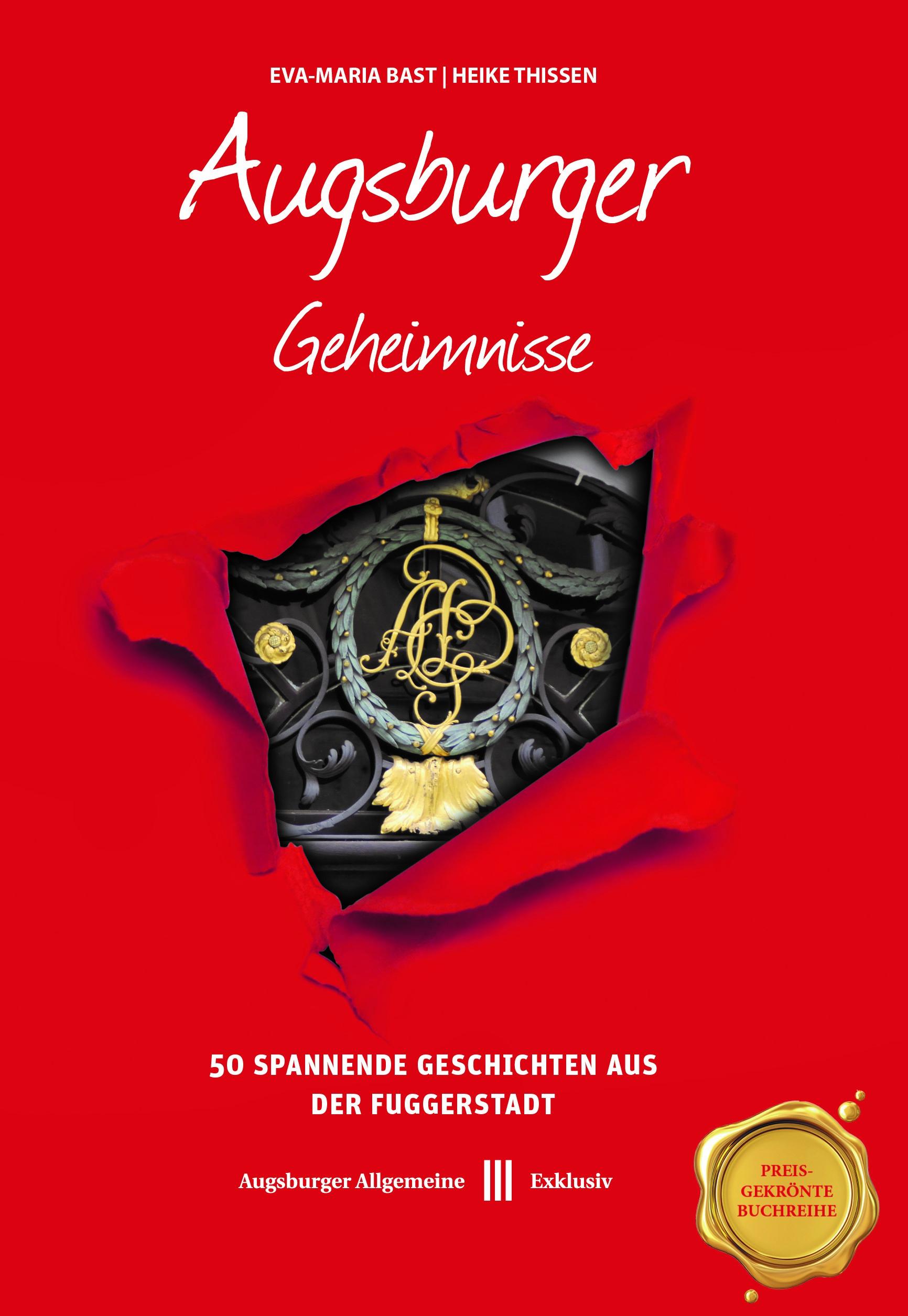Vorderes Coverbild Augsburger Geheimnisse