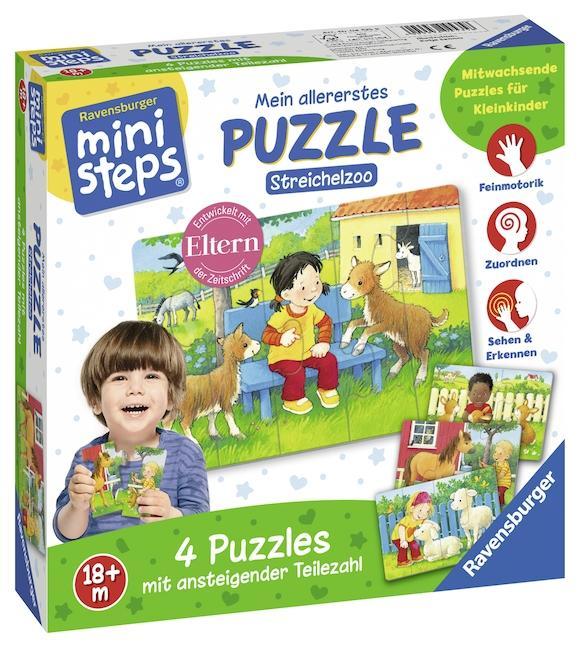 Beispielinhalt (Bild) Mein allererstes Puzzle: Streichelzoo