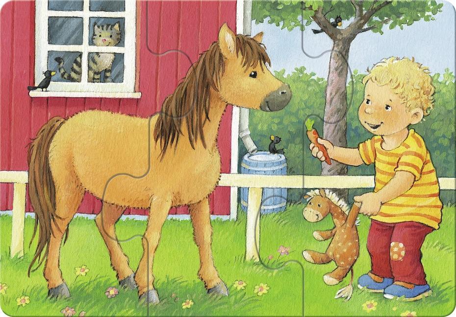 Beispielinhalt (Bild) Mein allererstes Puzzle: Streichelzoo