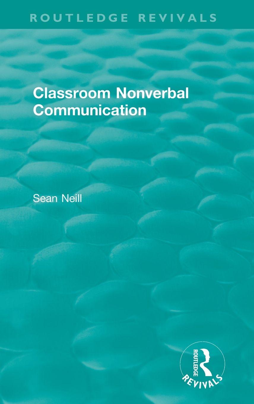 Vorderes Coverbild Classroom Nonverbal Communication