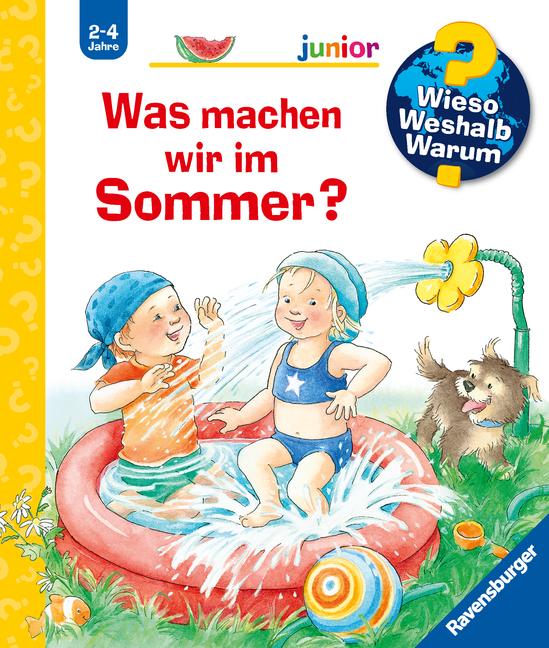 Vorderes Coverbild Wieso? Weshalb? Warum? junior, Band 60: Was machen wir im Sommer?